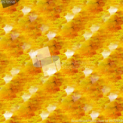 Image of wallpaper paint watercolor red yellow seamless texture with spot