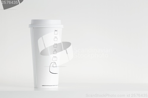 Image of White Paper Cup 