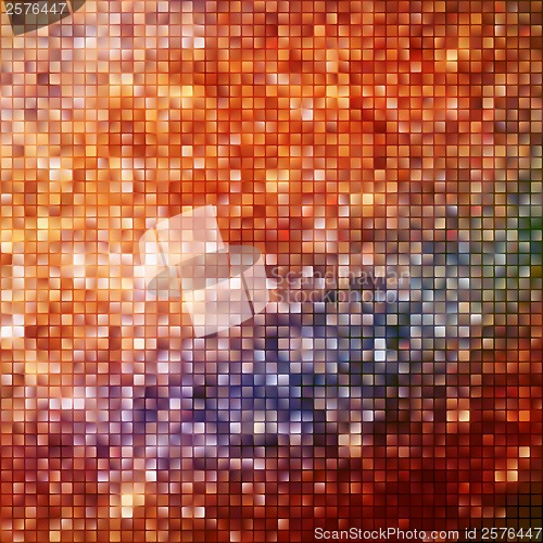 Image of Glitters on a soft blurred background. EPS 10