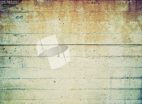 Image of Retro look Concrete picture