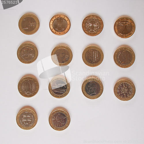 Image of Euros money