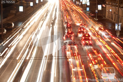 Image of Night road