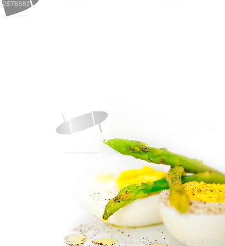 Image of asparagus and eggs