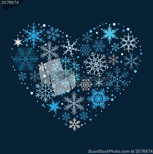 Image of Heart of the Snowflakes.
