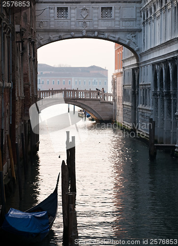 Image of Bridge of Sighs in Venice