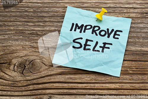 Image of improve self motivational reminder