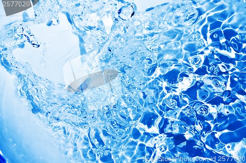 Image of Blue water