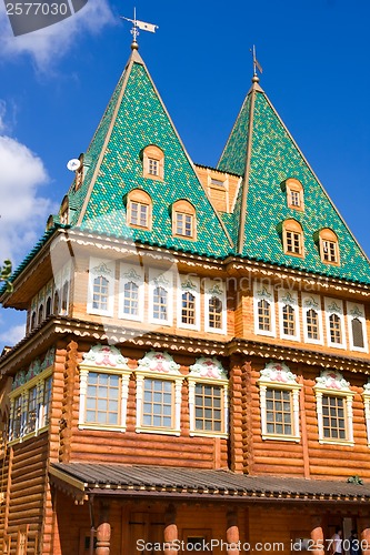 Image of Wooden palace in Russia