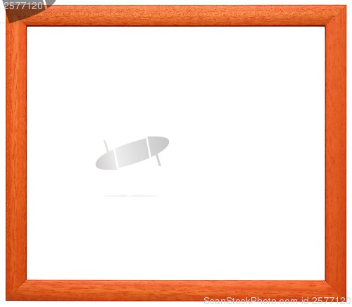 Image of Orange frame cutout