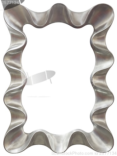 Image of Silver Mirror Frame Cutout