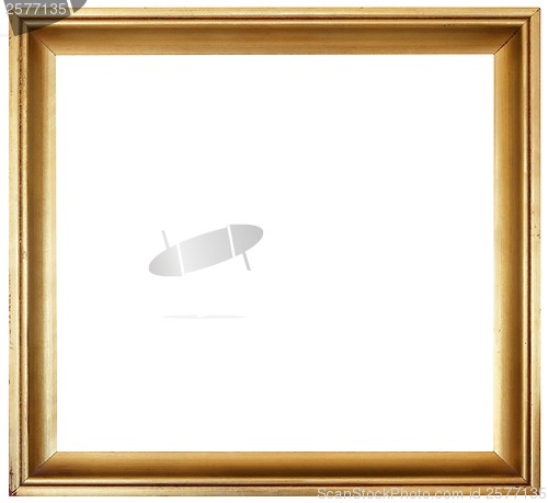 Image of Golden Frame Cutout