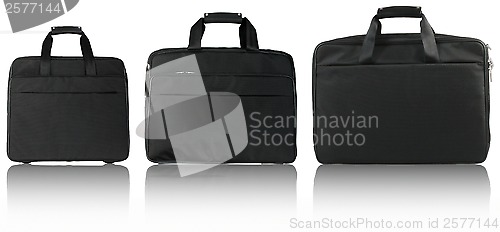 Image of Three black bags
