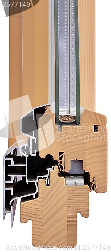 Image of Cross Section of Window Cutout