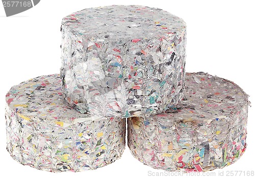 Image of Paper Log Briquettes Cutout