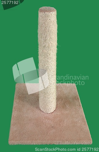 Image of Cat Scratching Post Cutout