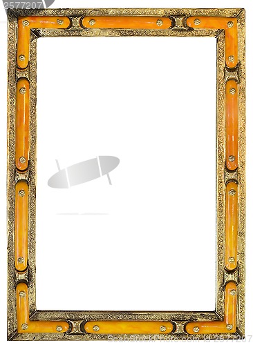 Image of Moroccan Amber Mirror Cutout