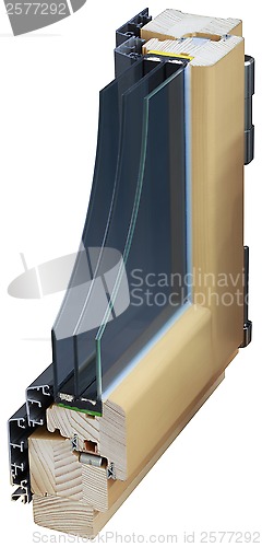 Image of Window Cross Section Cutout