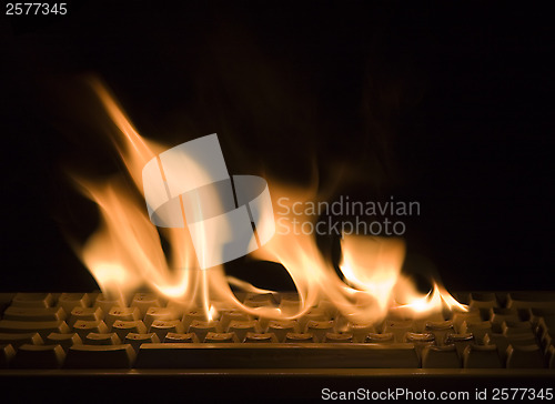 Image of Keyboard fire