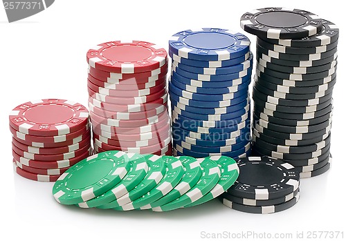 Image of Poker chips