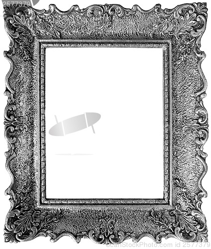 Image of Silver Mirror Frame Cutout