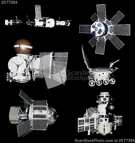 Image of Space Ships Probes Cutout