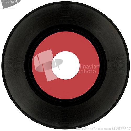 Image of 45rpm Vinyl record cutout