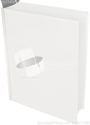 Image of White hard cover book