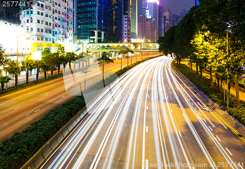 Image of Busy traffic in Hong Kong