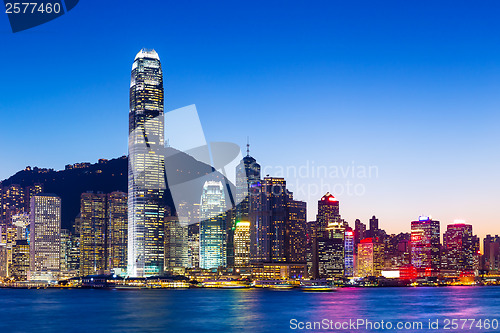 Image of Hong Kong night