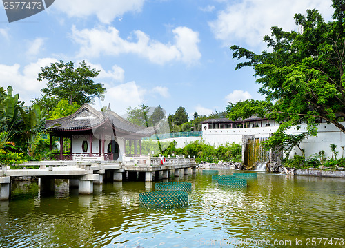 Image of Traditional chinese pavilion