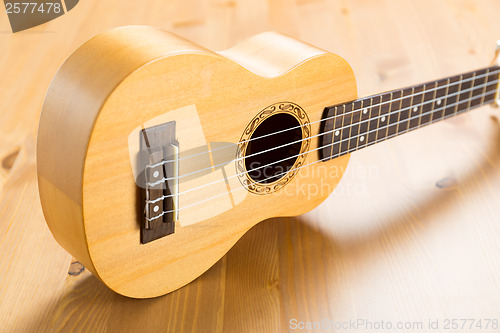 Image of Hawaii wooden ukulele
