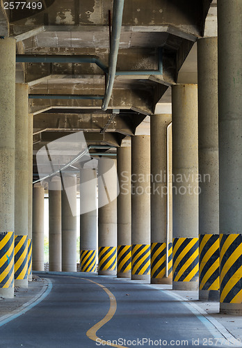 Image of The view under the viaduct