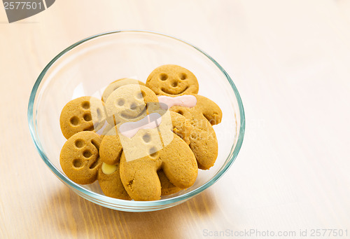 Image of Gingerbread man cookie