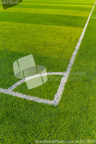 Image of Artificial Turf on a Sports Field