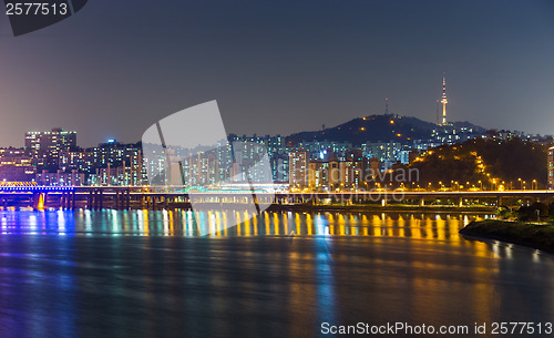 Image of Seoul skyline 