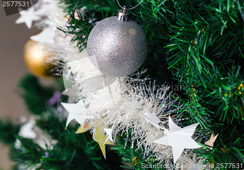 Image of Christmas tree decoration