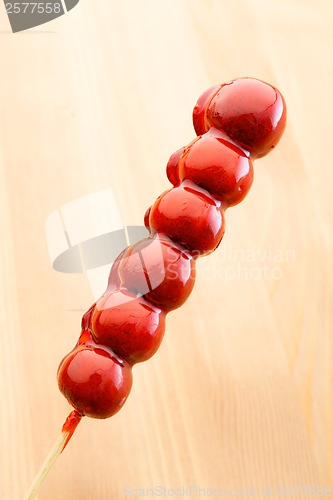 Image of Beijing local snack, candied haw