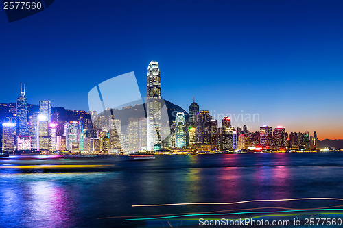 Image of Hong Kong skyline