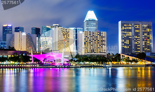 Image of Singapore at night