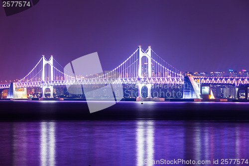 Image of Suspension bridge in Busan