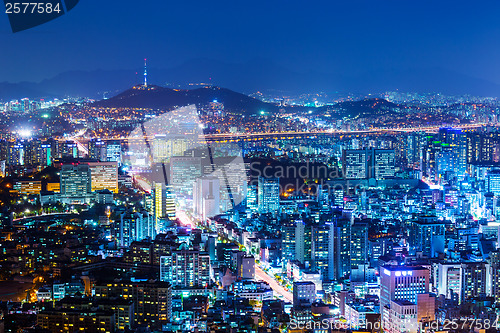 Image of Seoul skyline