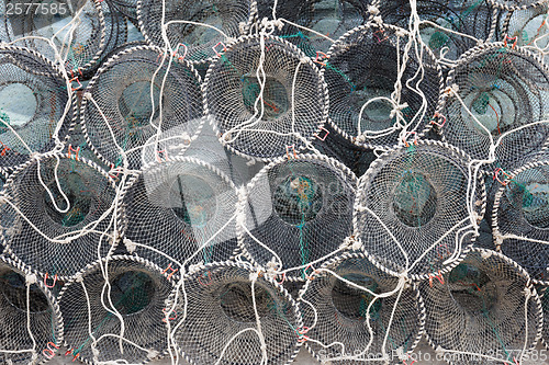 Image of Empty traps for capture seafood