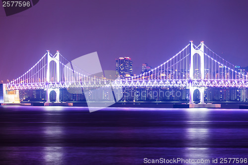 Image of Suspension bridge at Busan