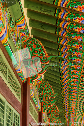 Image of Buddhistic temple ornaments