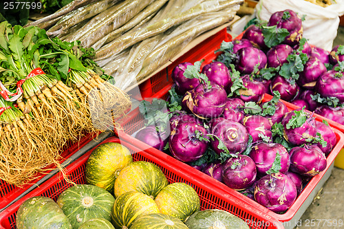 Image of Vegetable in food market