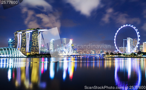 Image of Singapore skyline