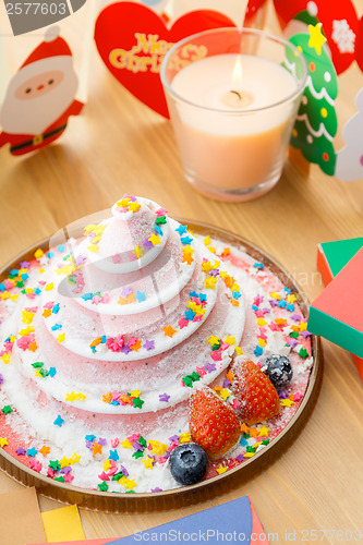 Image of Cake for christmas celebration