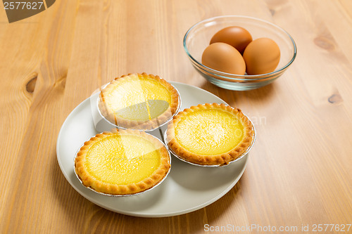 Image of Egg tart and eggs