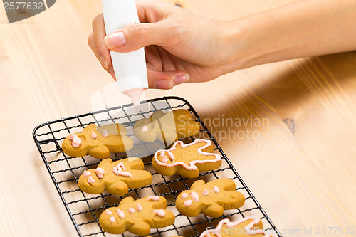 Image of Homemade gingerbread man