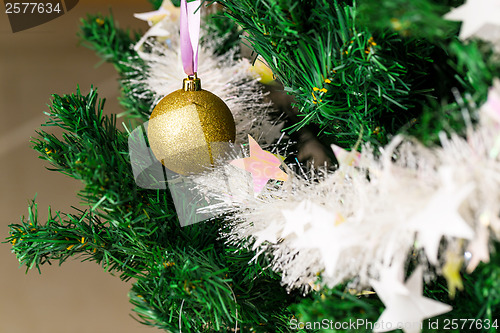 Image of Christmas tree decoration